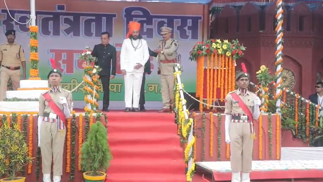 जांजगीर-चांपा में हर्षोल्लास से मना 80वां स्वतंत्रता दिवस