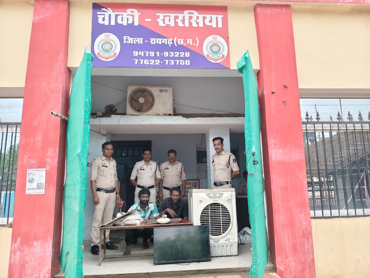 घर का ताला तोड़कर चोरी, पुलिस ने 24 घंटे में आरोपियों को पहुंचाया जेल