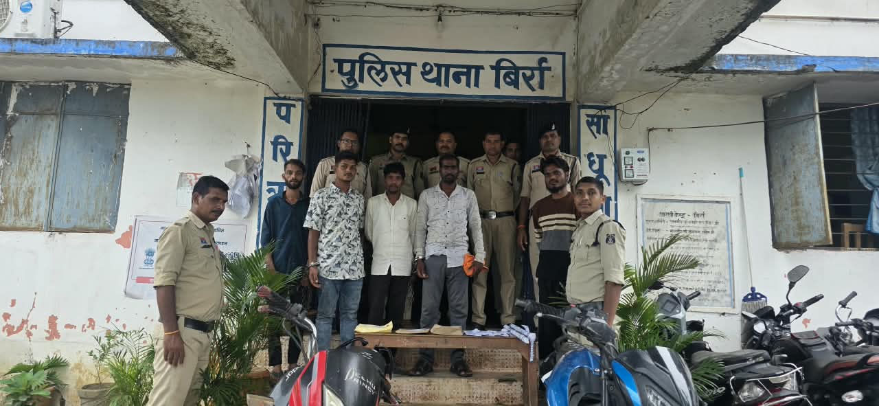 करही में डकैती की साजिश नाकाम, पांच आरोपी गिरफ्तार
