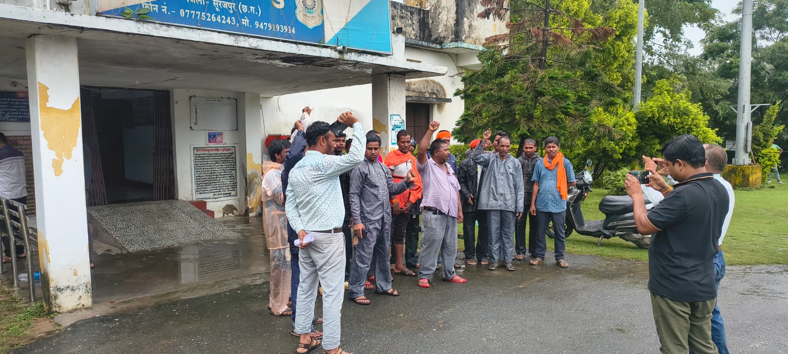 लाइफलाइन एक्सप्रेस में ड्यूटी के दौरान विवाद