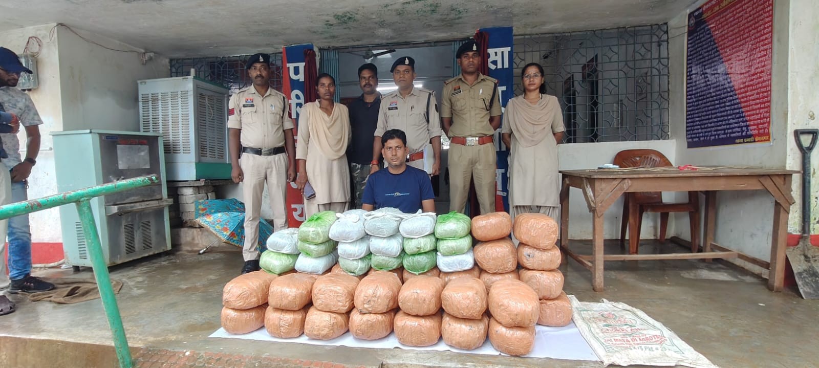 44 लाख का गांजा जब्त, एक आरोपी गिरफ्तार