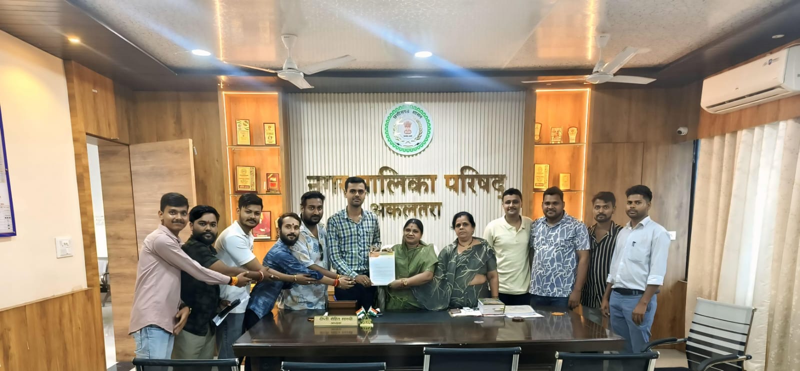 अकलतरा में डिवाइडर निर्माण की मांग