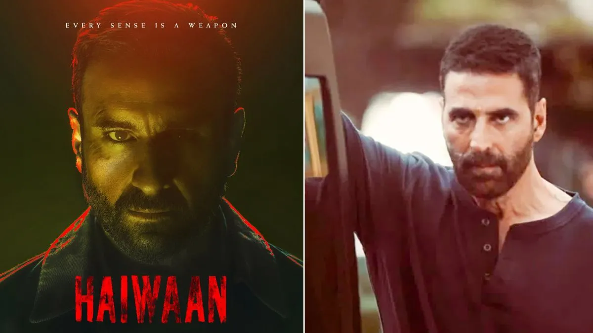 ‘हैवान’ का धांसू ट्रेलर रिलीज, खूंखार अवतार में अक्षय कुमार; अंधे किरदार में दिखे सैफ अली खान