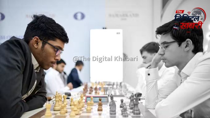 शतरंज ओलंपियाड: प्रज्ञानंद ने अनीश गिरी को दी मात, भारतीय पुरुष टीम की शानदार जीत