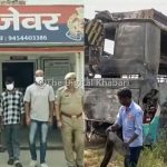 ग्रेटर नोएडा बस अग्निकांड: ड्राइवरों ने सिगरेट पीने के आरोपों को किया खारिज