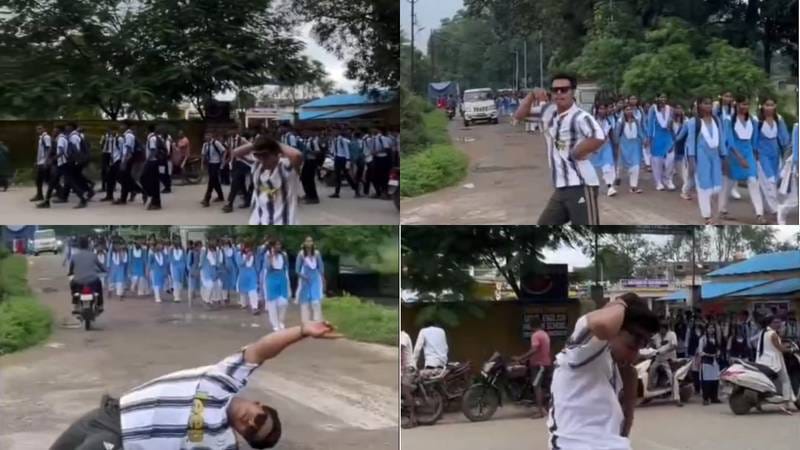 छात्राओं के सामने अश्लील रील, पुलिस की कार्रवाई